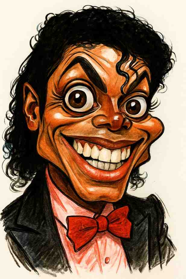 Caricature made from a photo, example 5