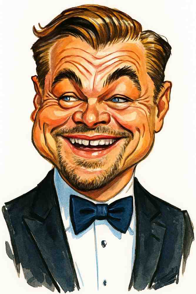 Birthday caricature gift example 11