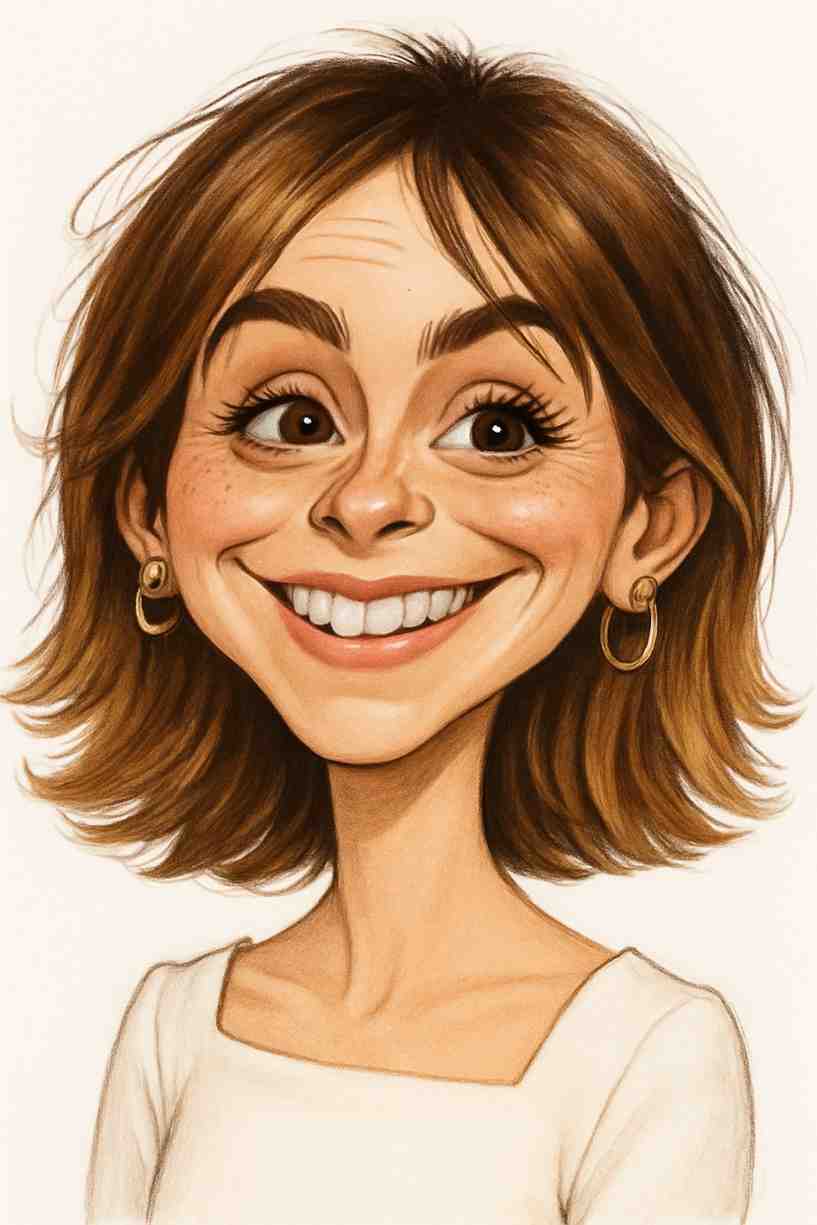 Caricature of Emma Watson